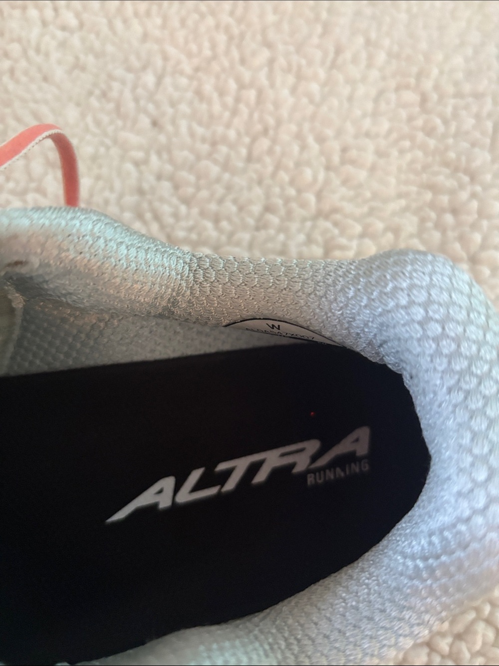 Altra Women's Light Green Athletic Shoes with Pink Laces - Picture 3 of 8